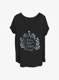 spooky holiday Deadly Nightshade Girls T-Shirt Plus Size