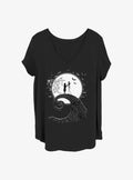 spooky holiday Meant To Be Girls T-Shirt Plus Size