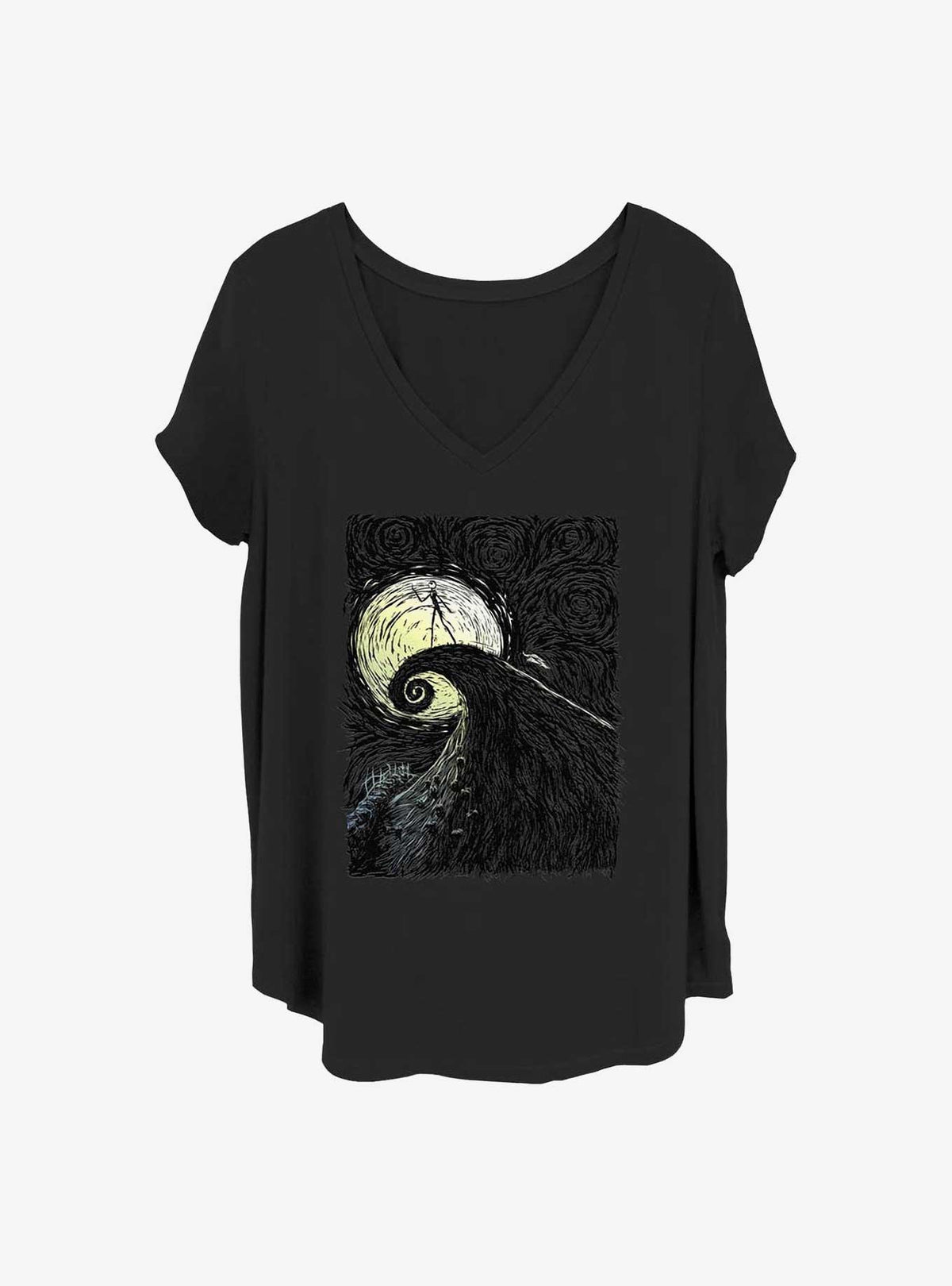 spooky holiday Spiral Hill Girls T-Shirt Plus Size
