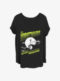 spooky holiday Spooky Nightmare Jack Girls T-Shirt Plus Size