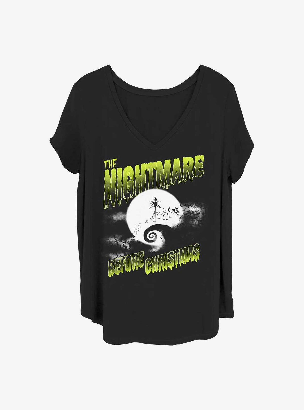 spooky holiday Spooky Nightmare Jack Girls T-Shirt Plus Size