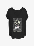 spooky holiday The Moon Girls T-Shirt Plus Size