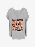 spooky holiday Halloweentown Collage Girls T-Shirt Plus Size