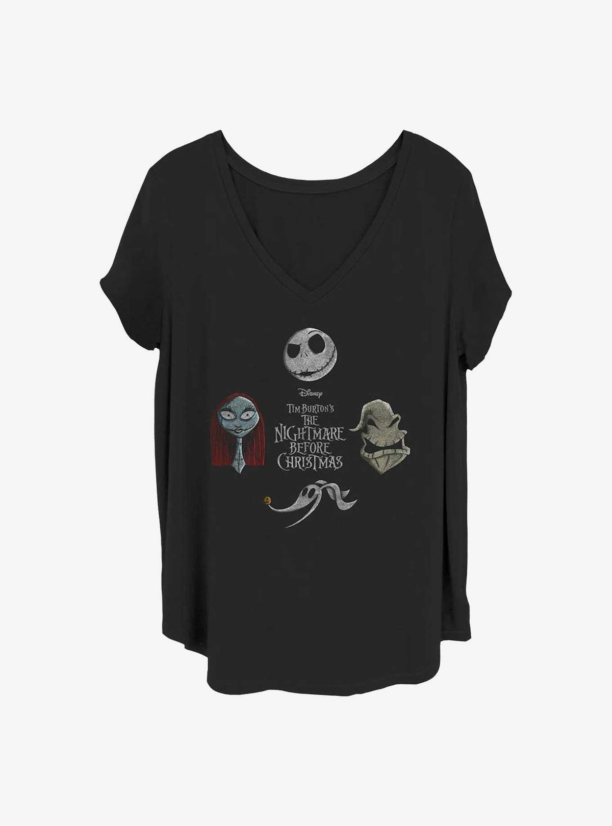 spooky holiday Heads Up Girls T-Shirt Plus Size