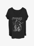 spooky holiday Jack and Boogie Girls T-Shirt Plus Size