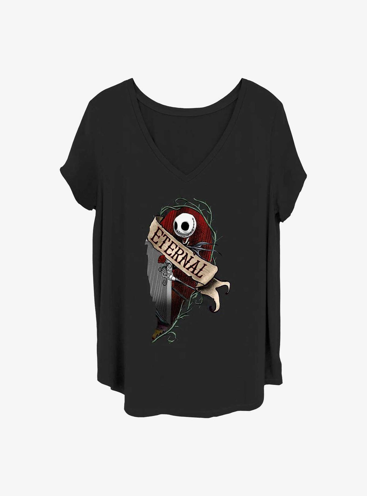 spooky holiday Jack Eternal Girls T-Shirt Plus Size