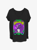 spooky holiday Jack Skellington Girls T-Shirt Plus Size