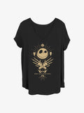 spooky holiday King Jack Girls T-Shirt Plus Size