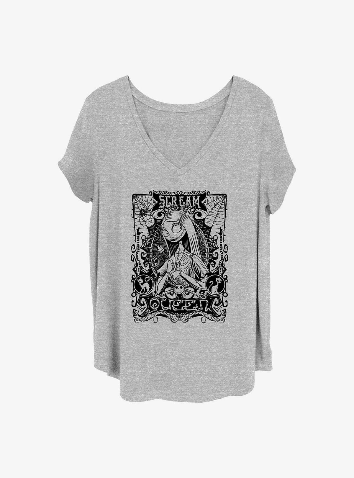 spooky holiday Sally Scream Queen Girls T-Shirt Plus Size 2