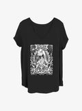 spooky holiday Sally Scream Queen Girls T-Shirt Plus Size