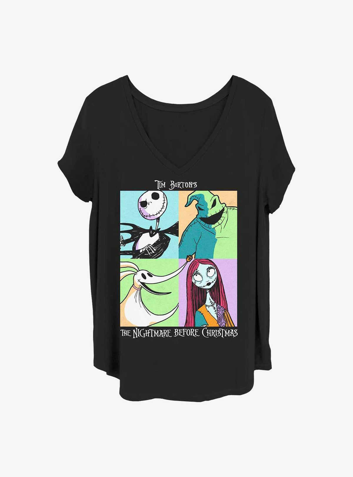 spooky holiday Spooky Squares Girls T-Shirt Plus Size