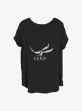 spooky holiday Zero Face Girls T-Shirt Plus Size