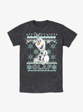 Frozen Olaf Christmas Mineral Wash T-Shirt