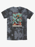 spooky holiday Jack Pumpkin King Card Tie-Dye T-Shirt