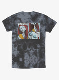 spooky holiday Sally Comic Tie-Dye T-Shirt