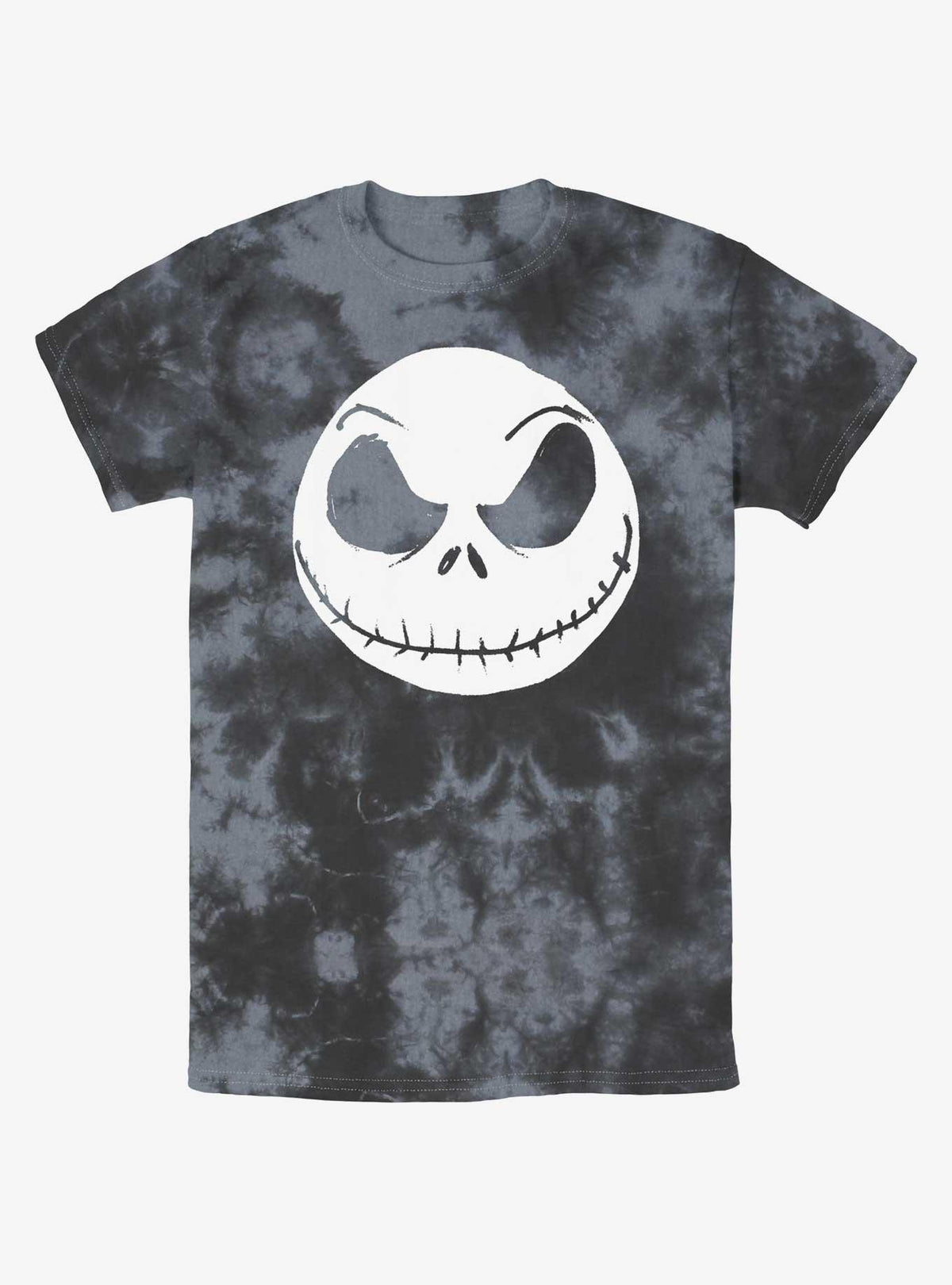spooky holiday Big Face Jack Tie-Dye T-Shirt