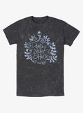 spooky holiday Deadly Night Shade Mineral Wash T-Shirt