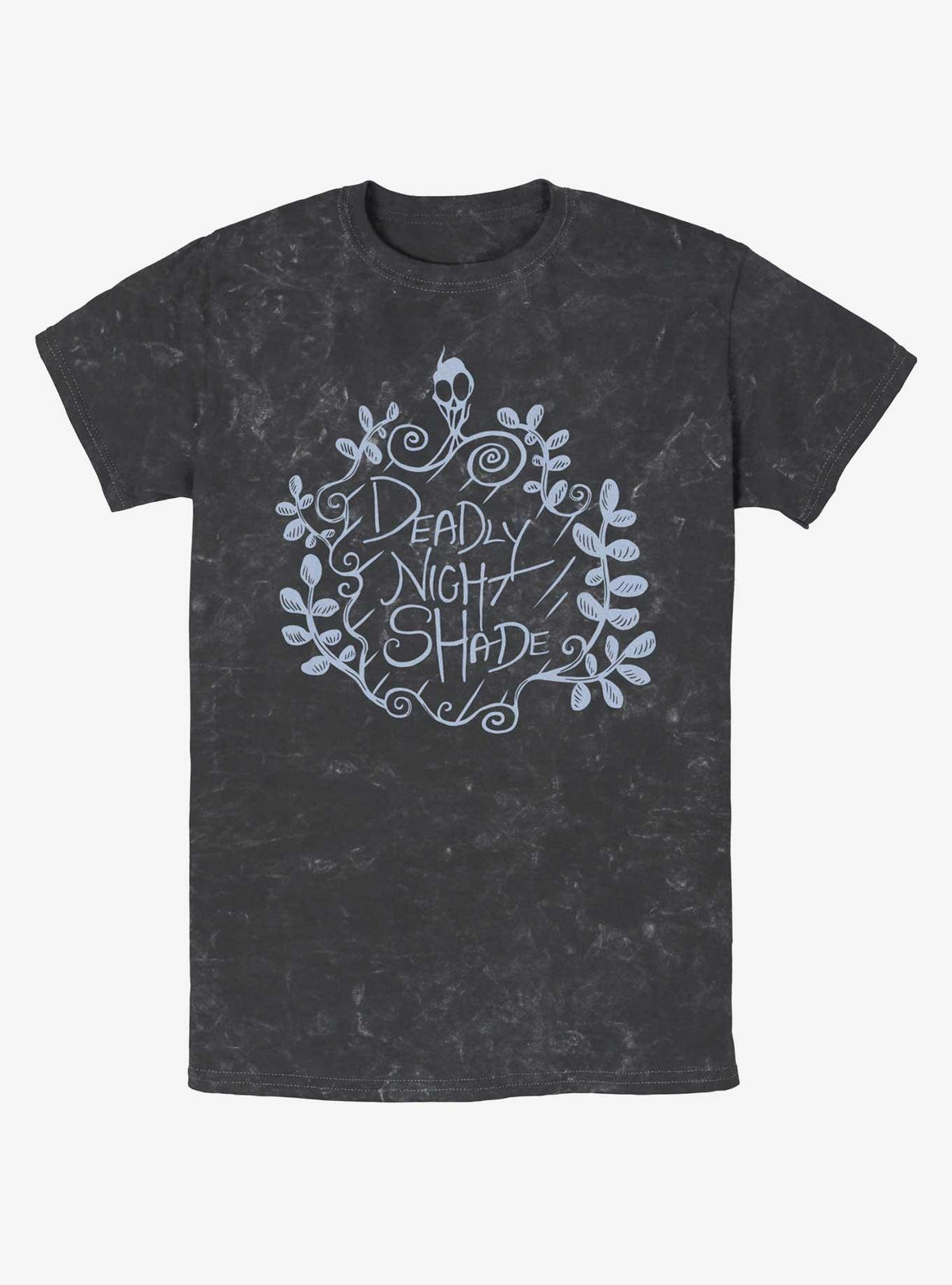 spooky holiday Deadly Night Shade Mineral Wash T-Shirt