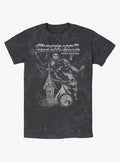 spooky holiday Jack and Boogie Mineral Wash T-Shirt