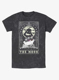 spooky holiday Oogie Boogie The Moon Tarot Card Mineral Wash T-Shirt