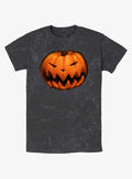 spooky holiday Pumpkin King Mineral Wash T-Shirt