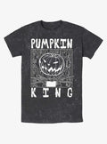 spooky holiday Jack Pumpkin King Mineral Wash T-Shirt