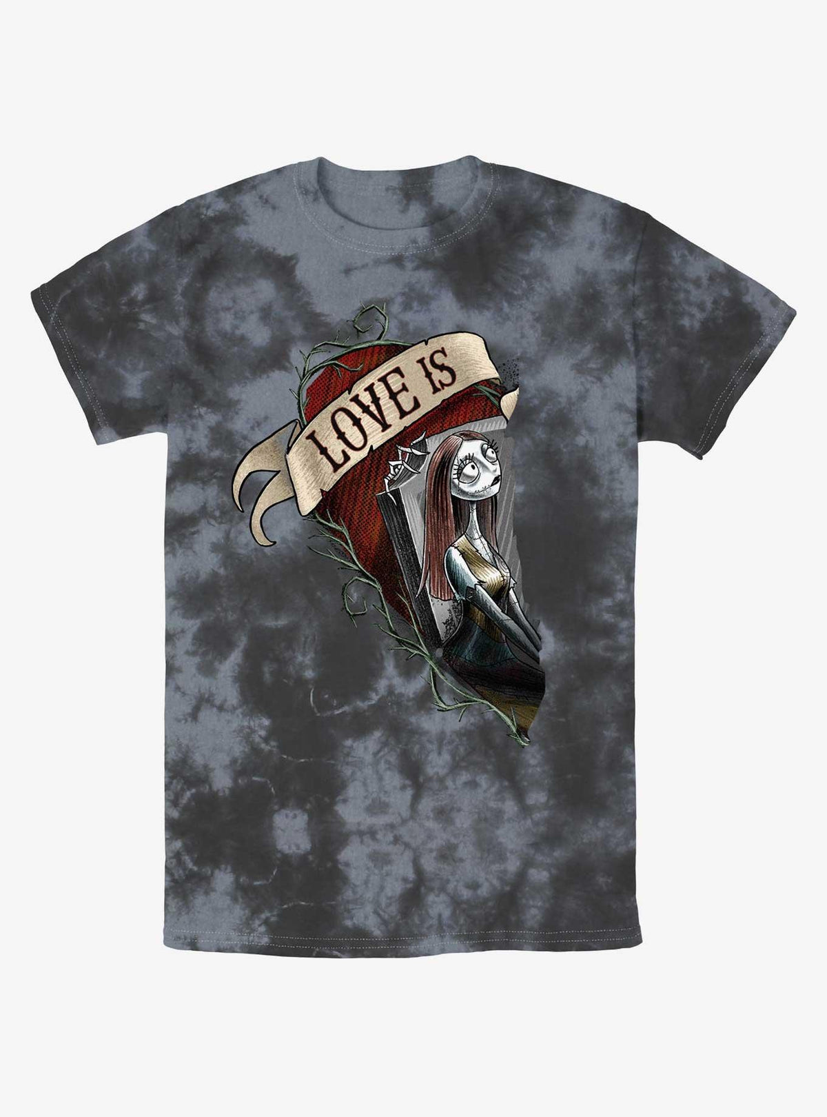 spooky holiday Sally Love Is Tie-Dye T-Shirt