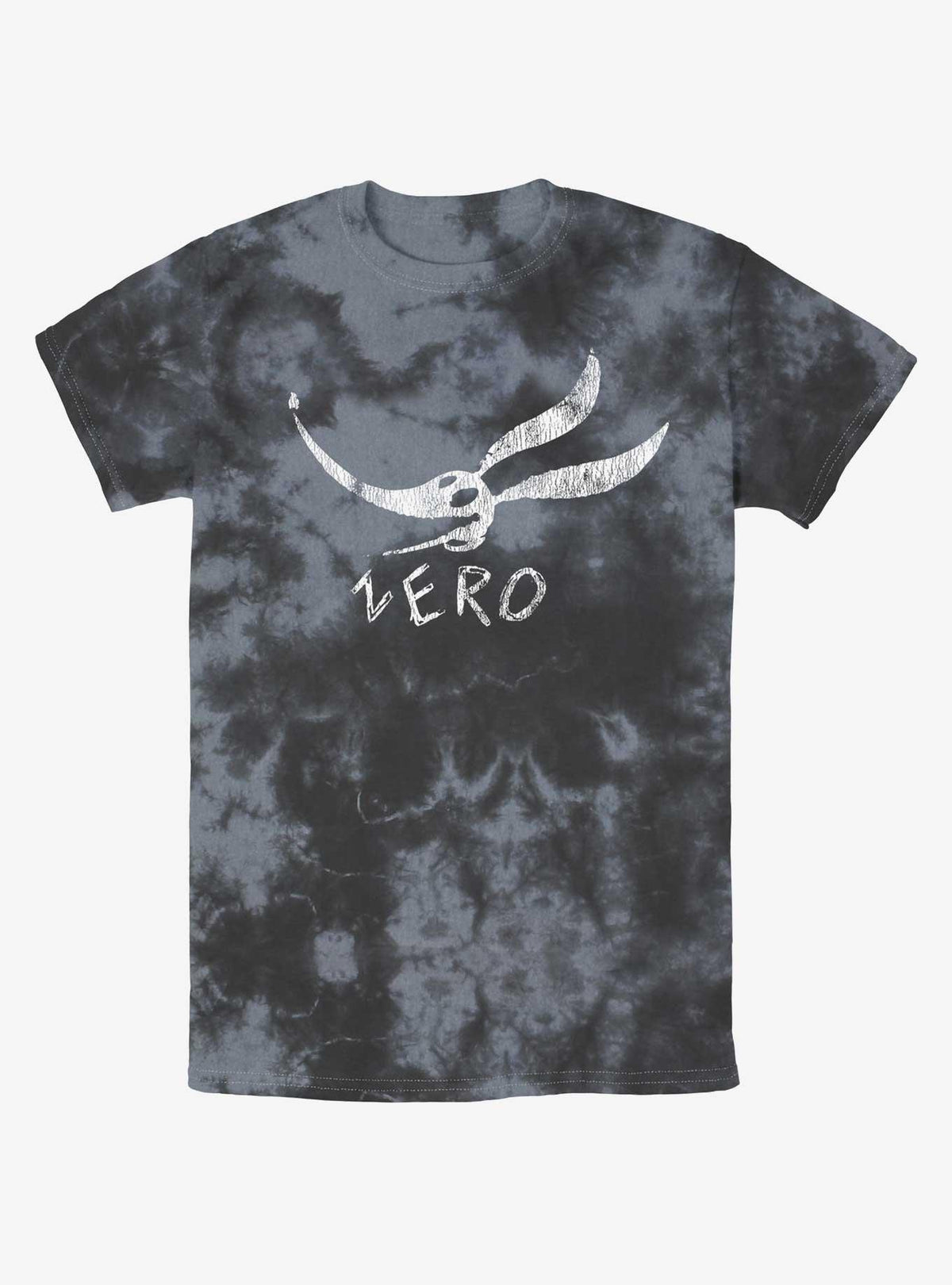 spooky holiday Zero Face Tie-Dye T-Shirt