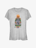 spooky holiday Long Live Jack The Pumpkin King Girls T-Shirt