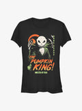 spooky holiday Jack The Pumpkin King Girls T-Shirt