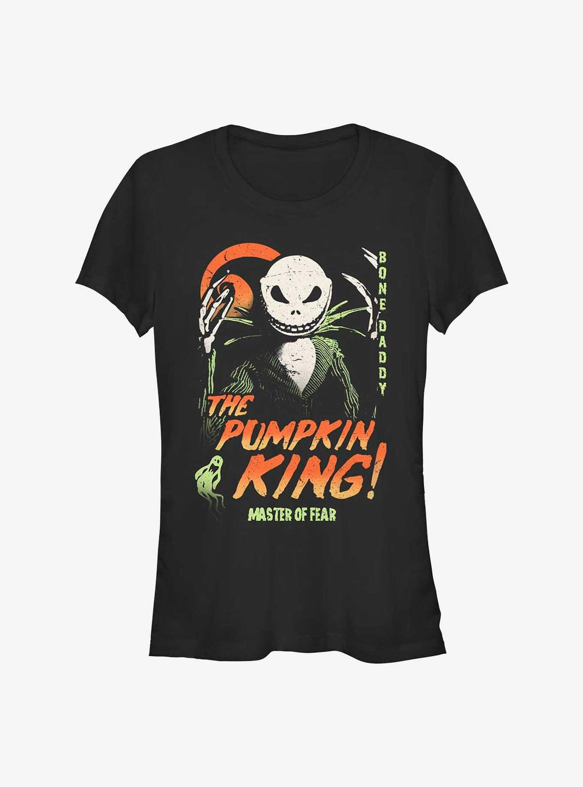 spooky holiday Jack The Pumpkin King Girls T-Shirt