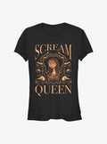 spooky holiday Sally Scream Queen Girls T-Shirt