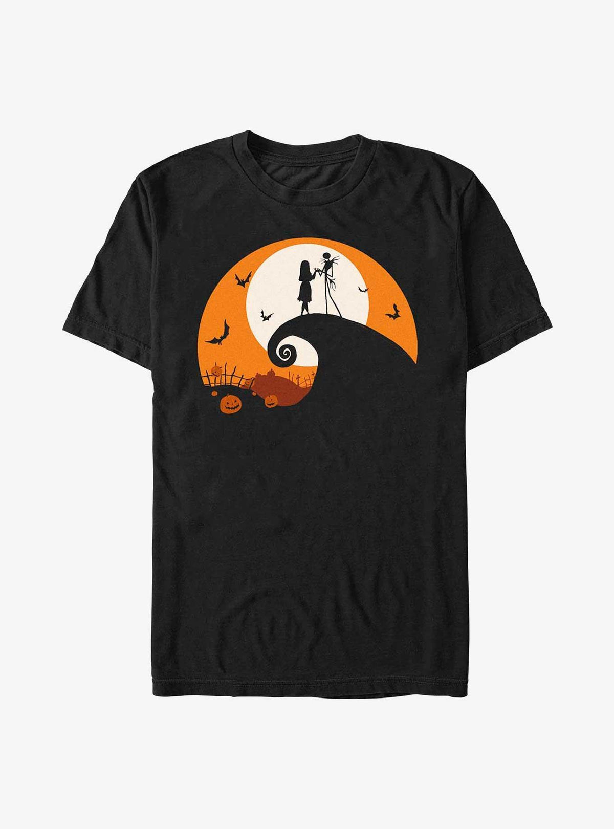spooky holiday Jack And Sally Haunt Hill T-Shirt