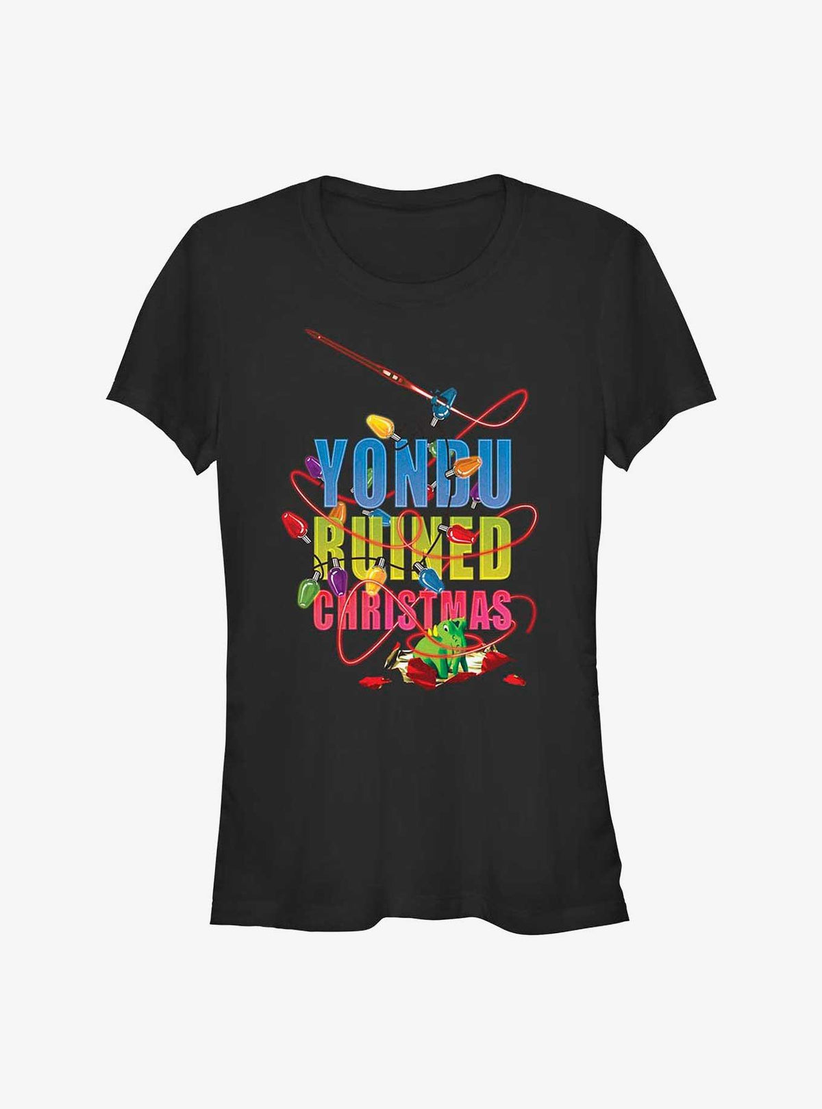 Guardians of the Galaxy Holiday Special Yondu Ruined Christmas Girls T-Shirt