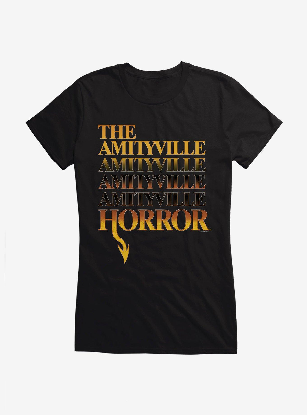 The Amityville Horror Logo Girls T-Shirt