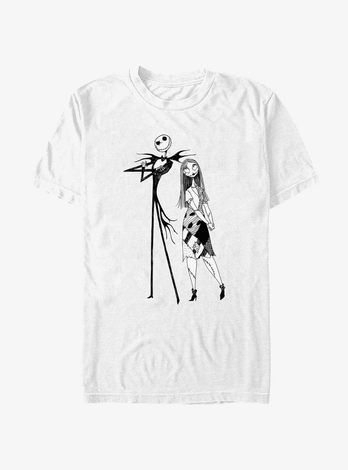 spooky holiday Jack and Sally T-Shirt