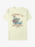 spooky holiday Jack Sally Route 666 Highway To Halloween T-Shirt