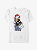 spooky holiday Sally and Black Cat T-Shirt