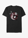 spooky holiday Scaring is Caring Zero and Jack T-Shirt