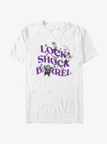 spooky holiday Tricksters Three Lock Shock Barrel T-Shirt