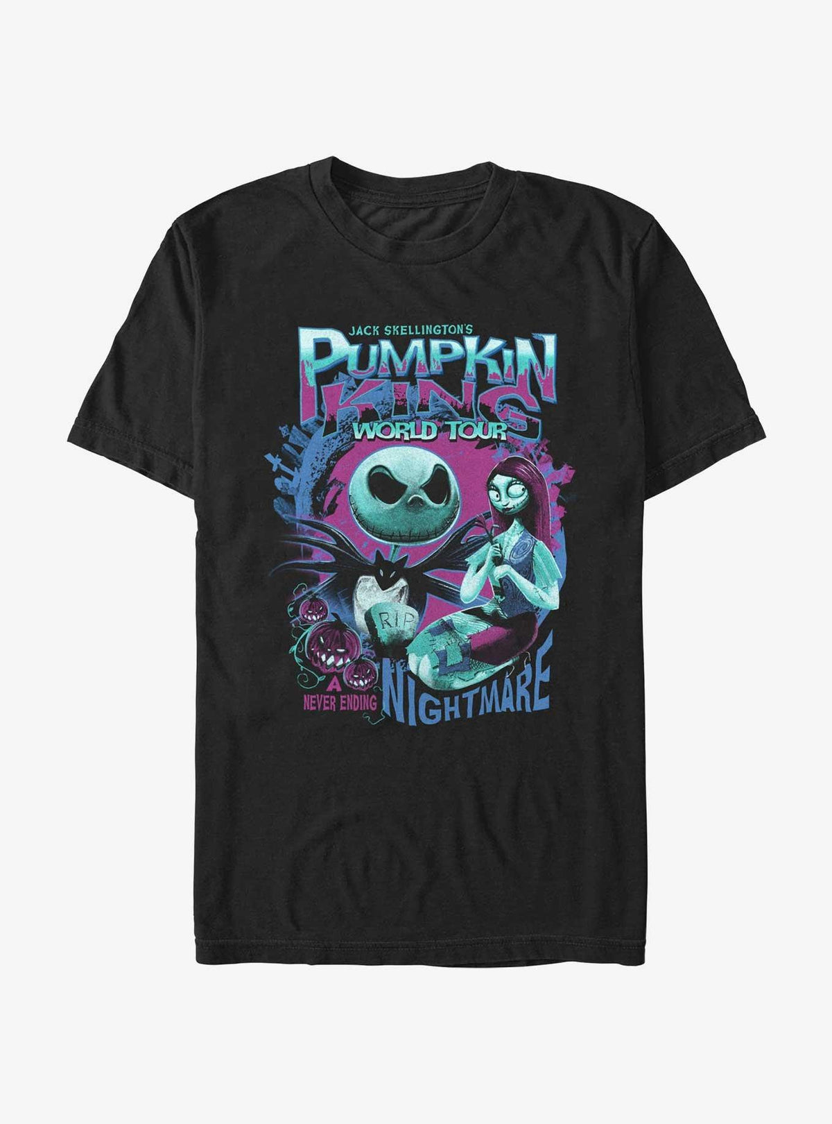 spooky holiday Pumpkin King World Tour T-Shirt