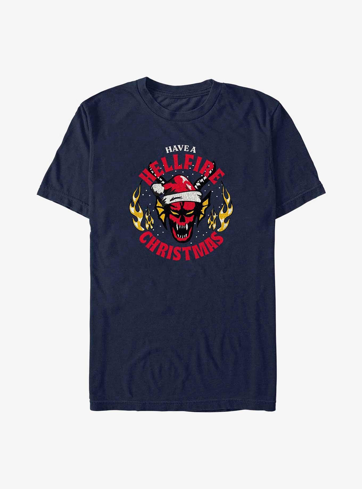 Stranger Things Have A Hellfire Christmas T-Shirt 2