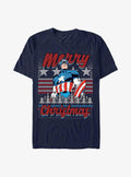 Captain America Christmas T-Shirt