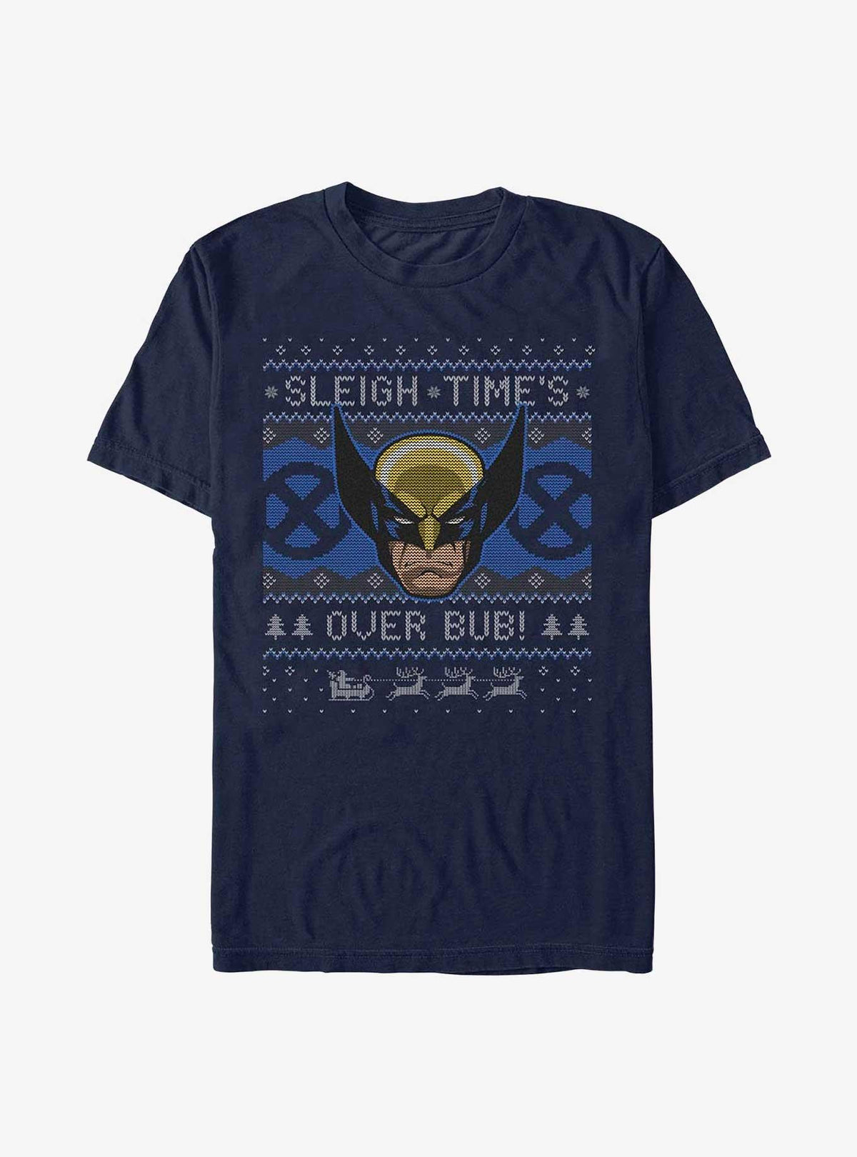 X-Men Wolverine Ugly Christmas T-Shirt 4
