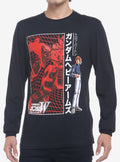 Mobile Suit Gundam Wing Trowa Long-Sleeve T-Shirt 2