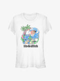 island alien duo Beach Day Girls T-Shirt