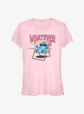 island alien duo Whatever cute blue alien Girls T-Shirt