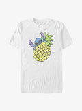 island alien duo Pineapple cute blue alien T-Shirt