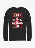 space adventure Empire Ugly Christmas Long-Sleeve T-Shirt
