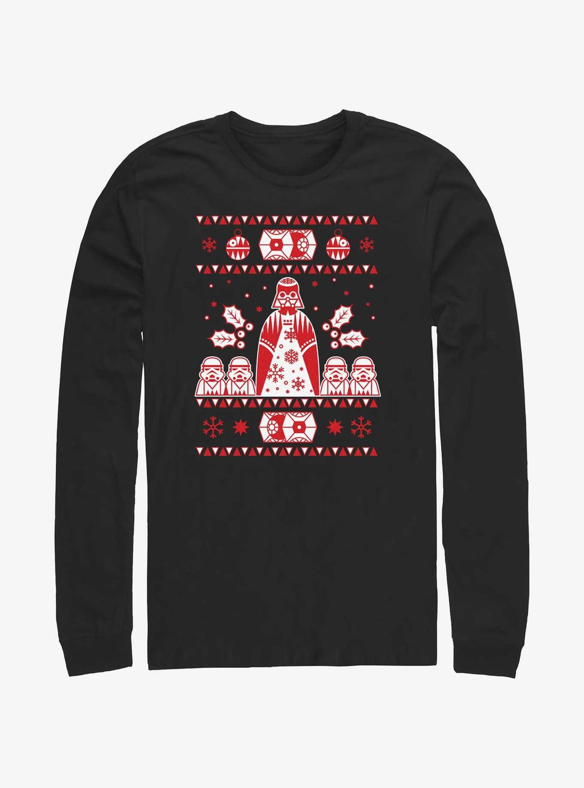 space adventure Empire Ugly Christmas Long-Sleeve T-Shirt